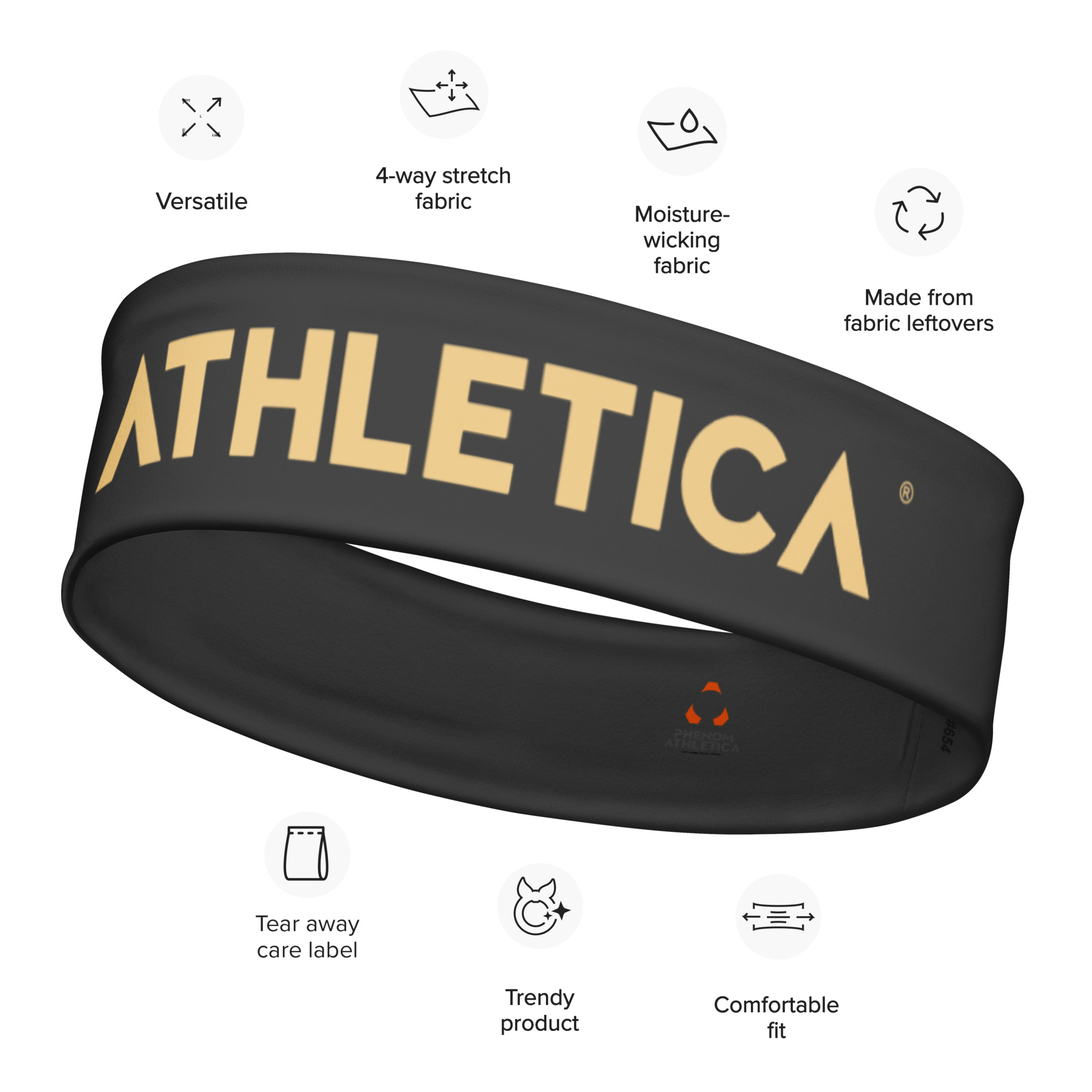 Phenom Athletica® Headband - Image 3
