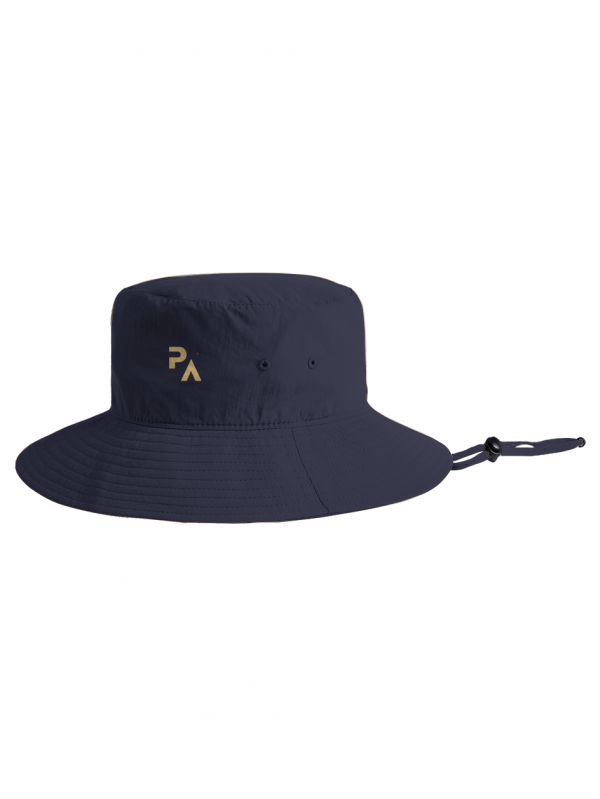 Nylon Wide Brim Bucket Hat