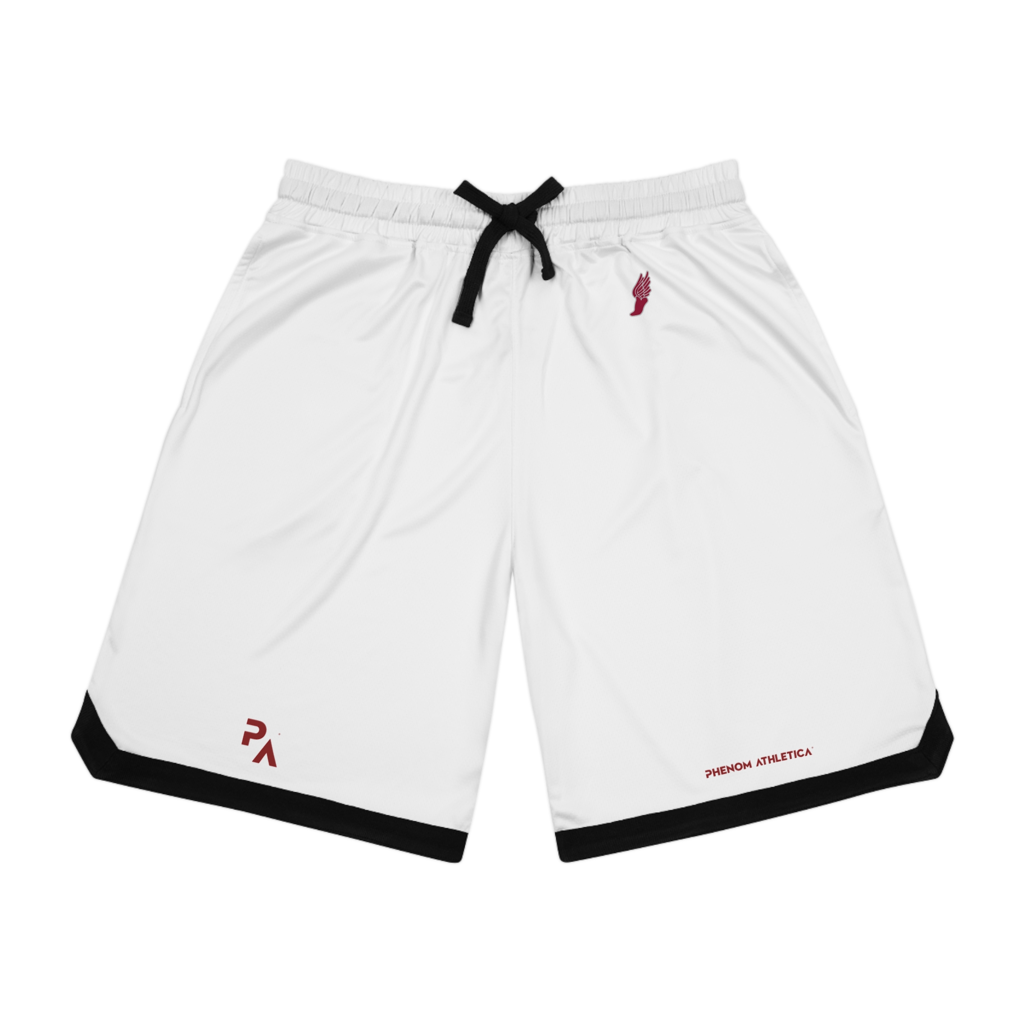 Phenom Athletica® Wings of Hermes™ Basketball Rib Shorts