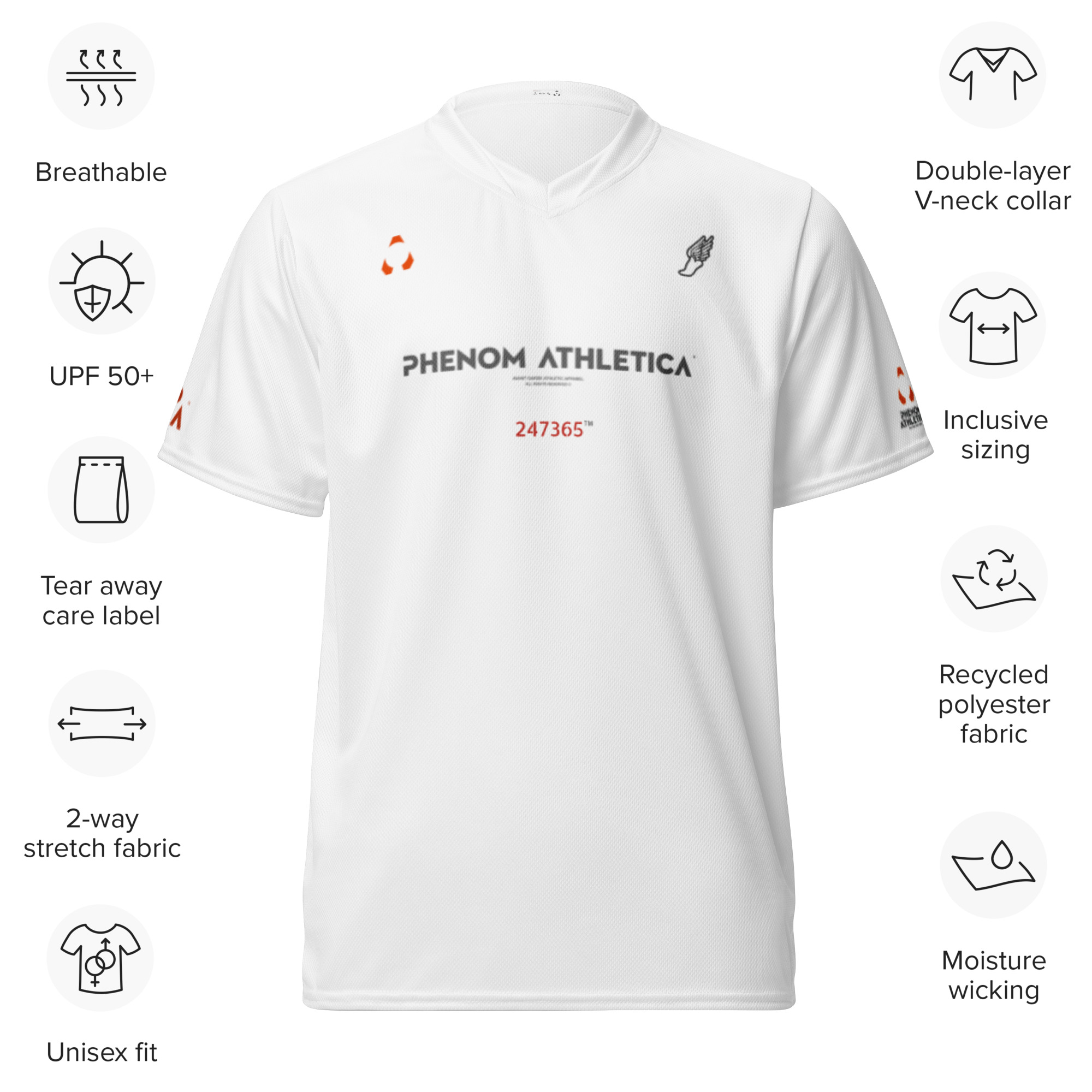 Phenom Athletica™ Wings of Hermes™ Soccer Jersey - Image 12