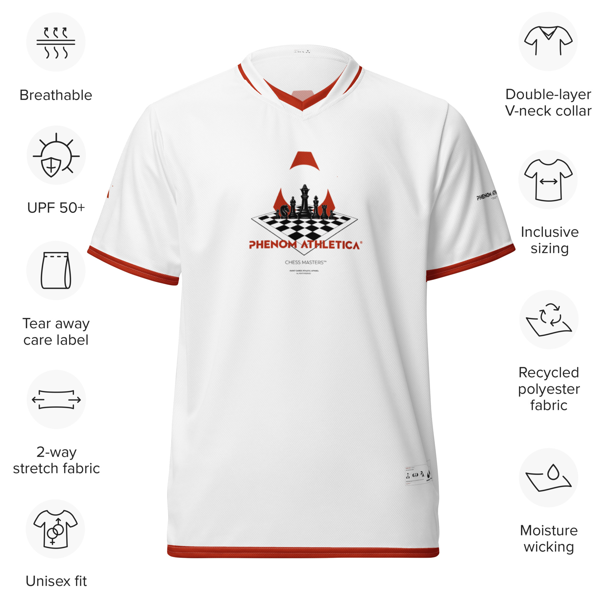 Phenom Athletica® Chess Masters™ Jersey - Image 8