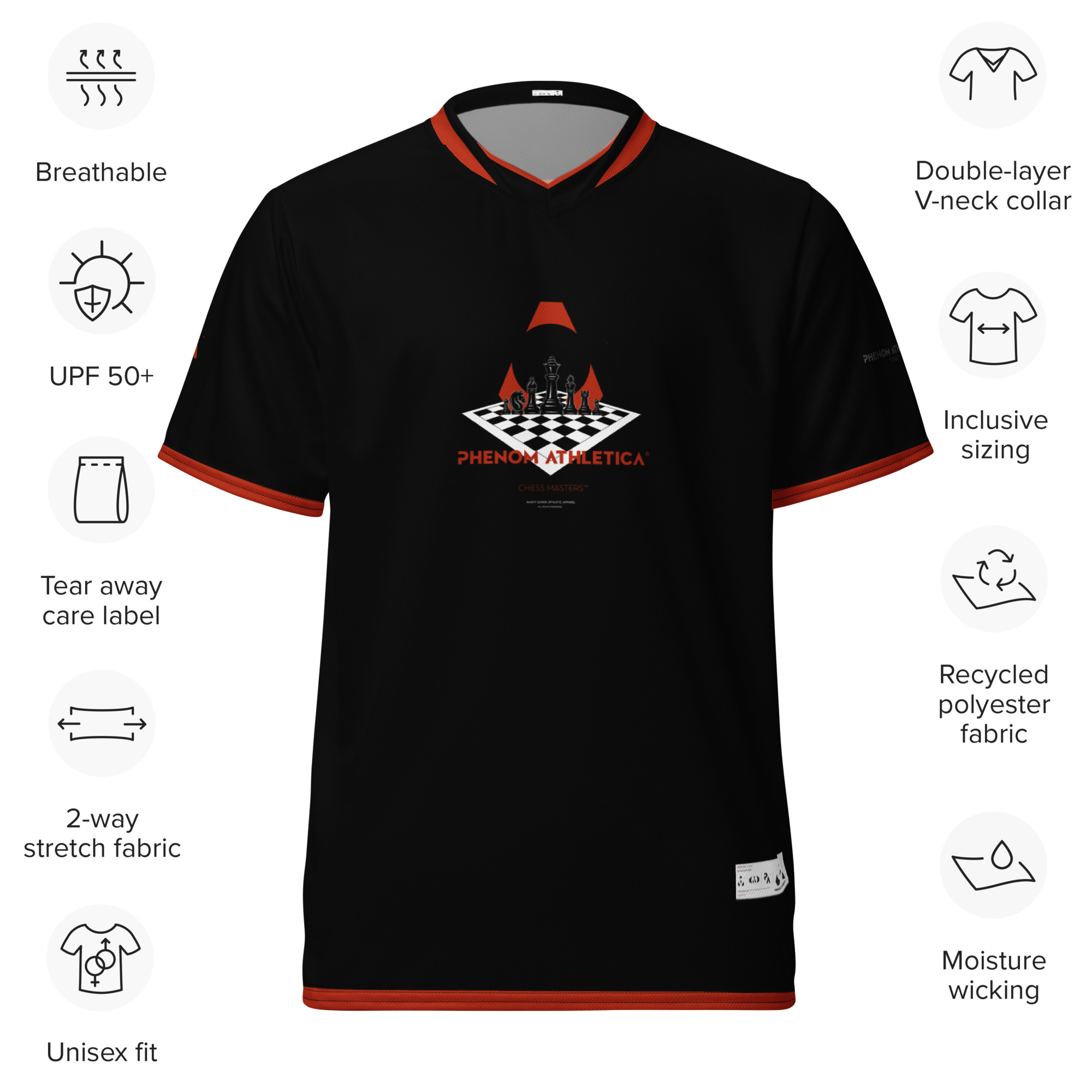 Phenom Athletica® Chess Masters™ Jersey - Image 12