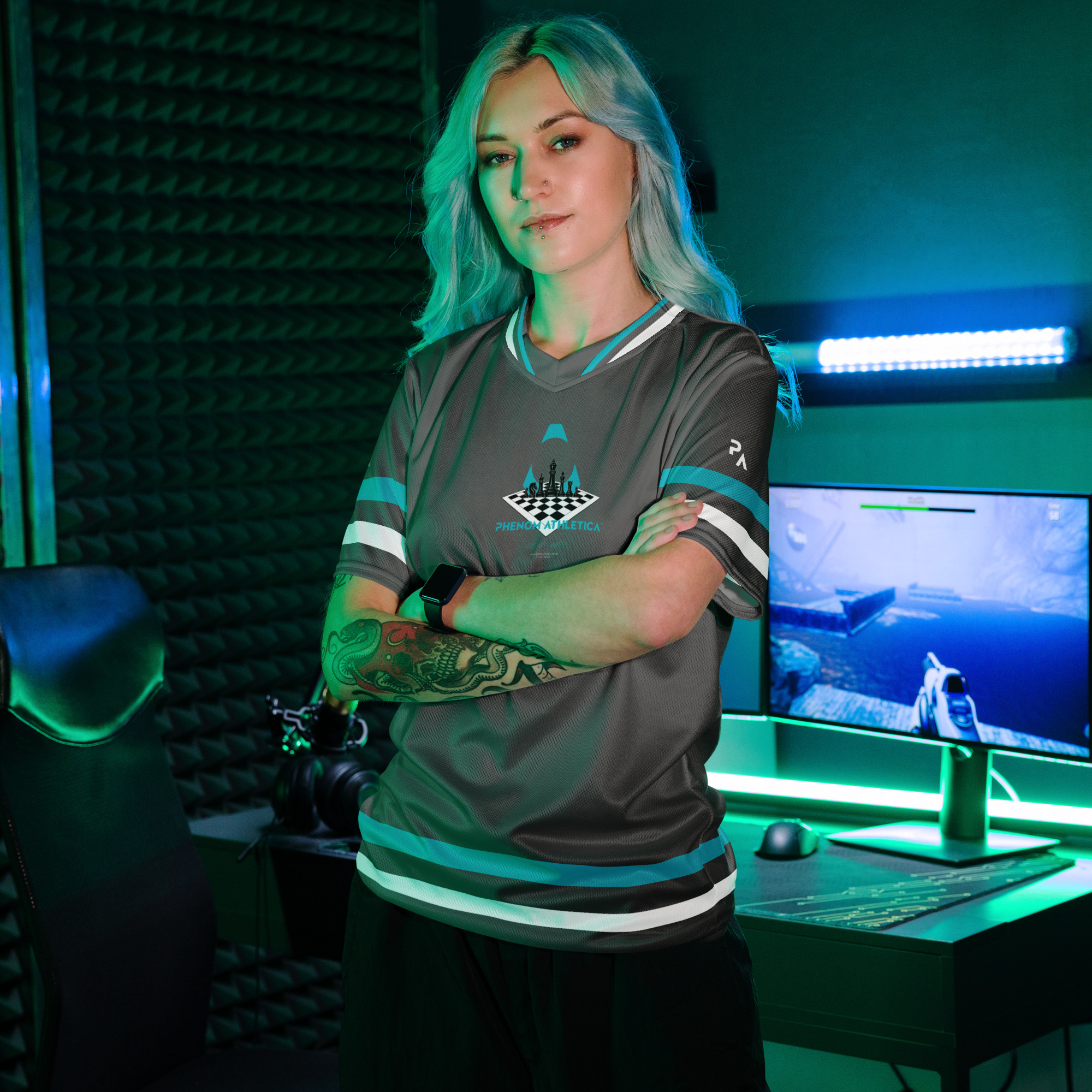 Phenom Athletica® Chess Masters™ Jersey - Image 7