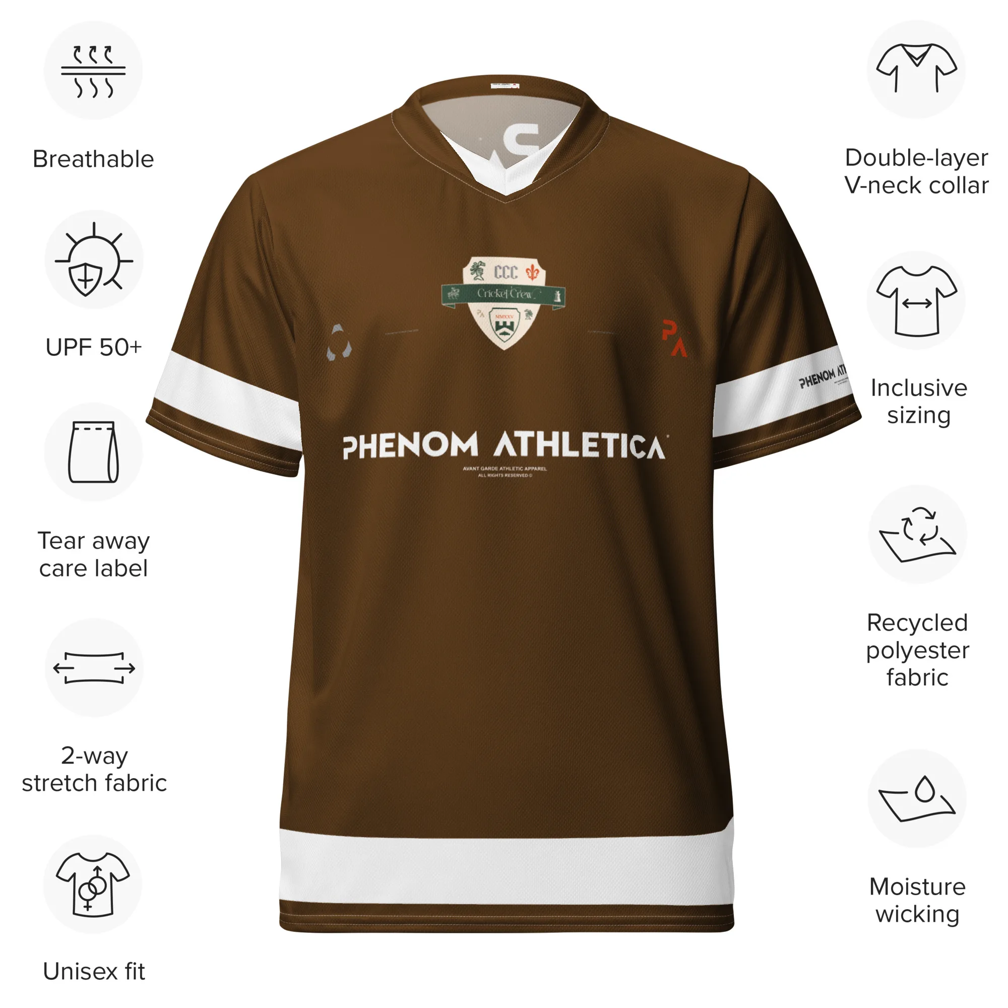 Phenom Athletica® Cricket Crew™ Jersey - Image 2