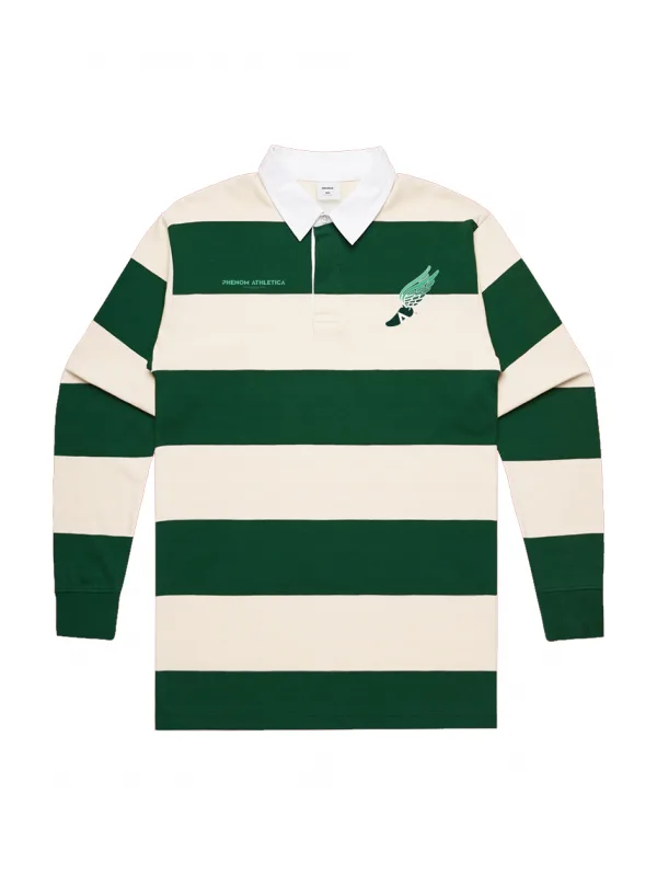 Natural/Forest Rugby Stripe Jersey