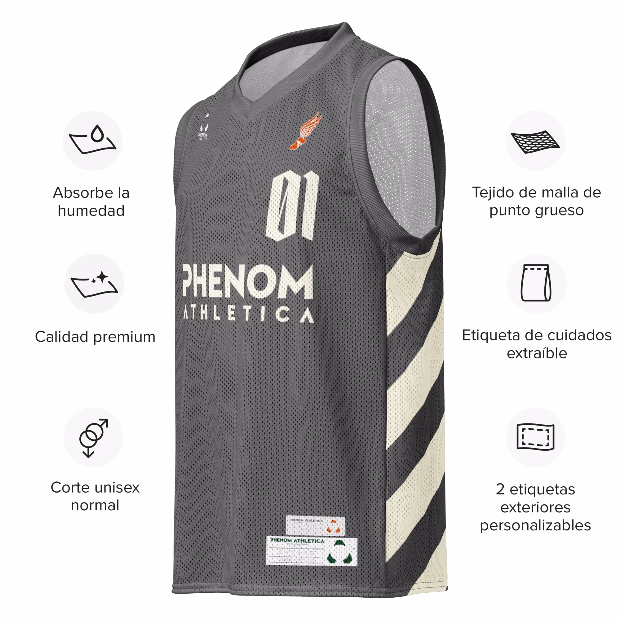 Premium basketball jersey - Image 4